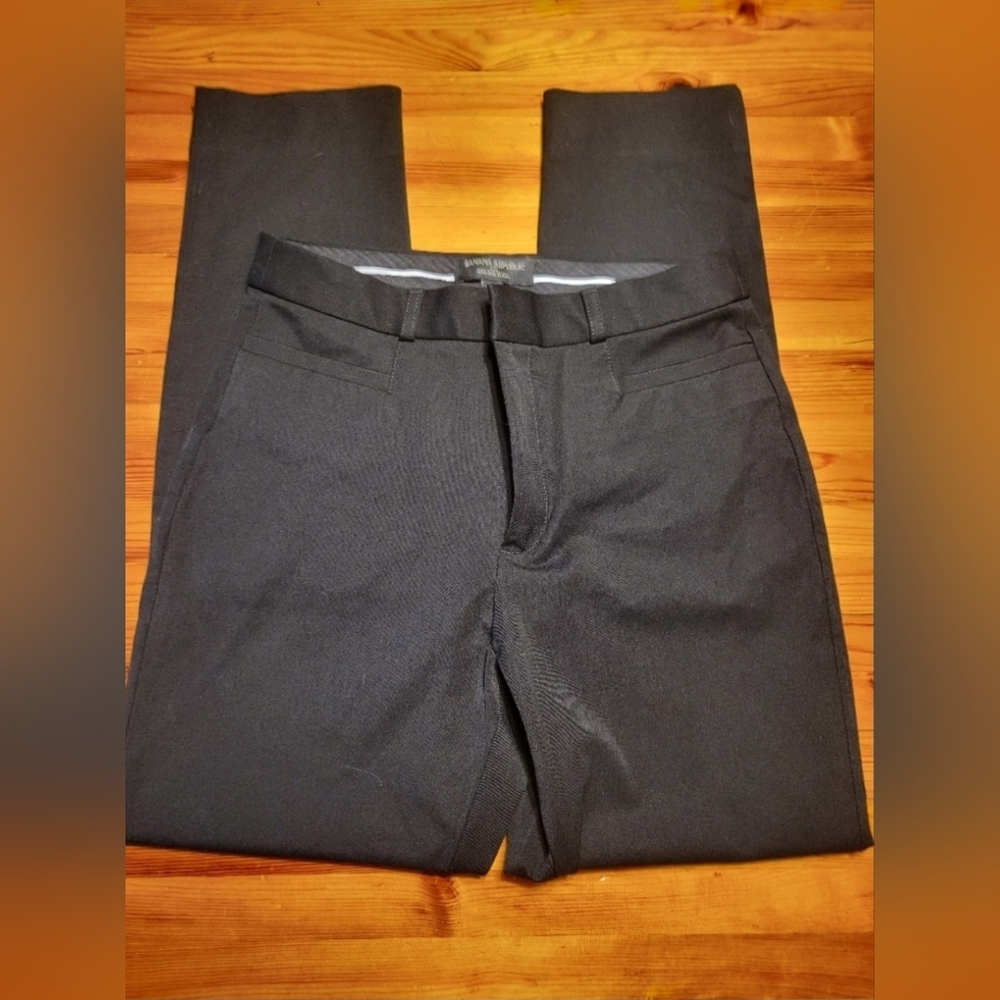Banana Republic Black Skinny Pants Modern Fit